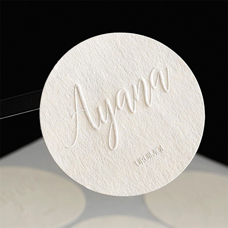 Candle Warning Label - Etichette Adesive Personalizzate in Carta Goffrata