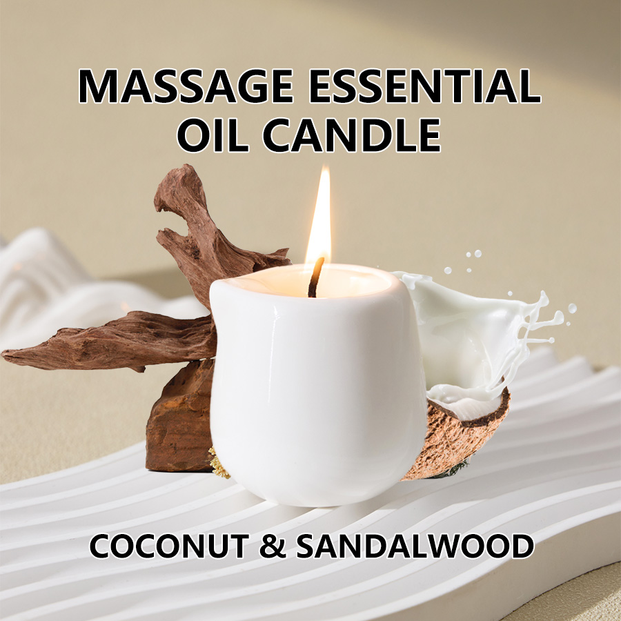 Coconut Wax Flake - Candela per Massaggi Naturale Profumata alla