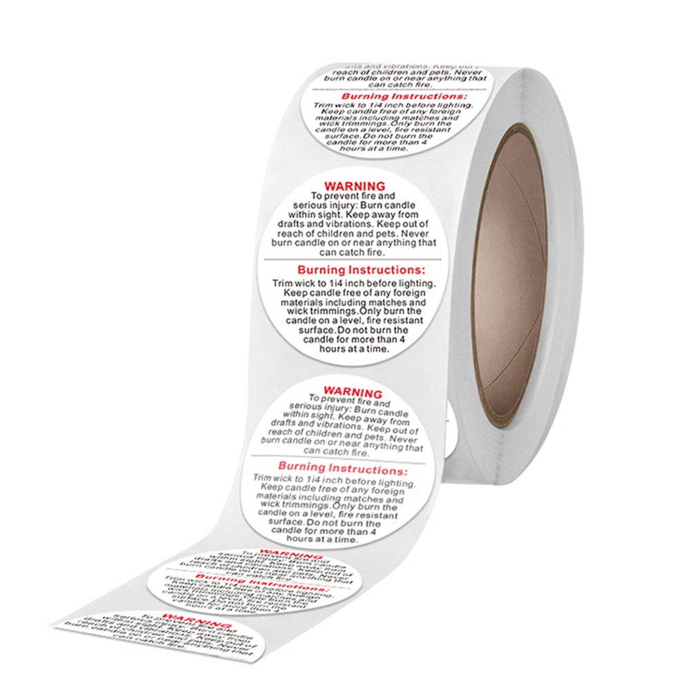 Etichette di avvertimento per  - Candle Warning Label recensione e prezzo