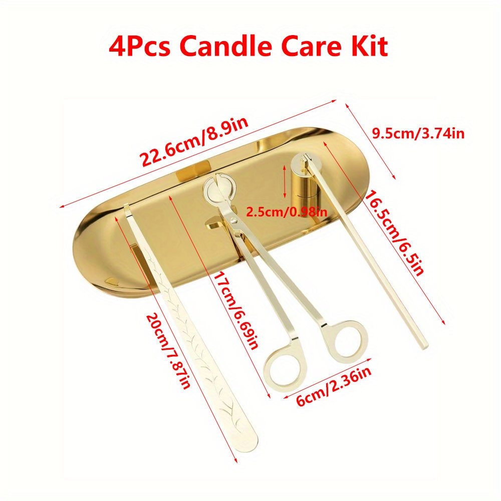 4 pz/set Kit Per La Cura Della - Candle Making Products recensione e prezzo