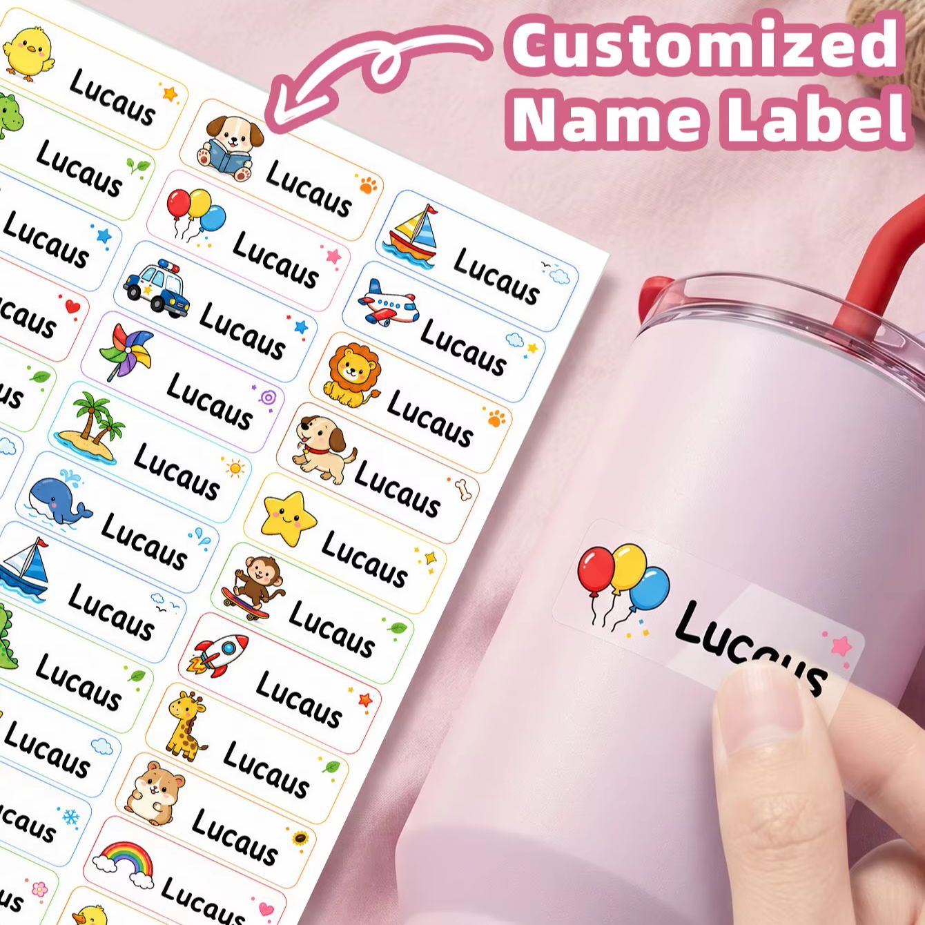 1-500 adesivi personalizzati c - Candle Warning Label recensione e prezzo