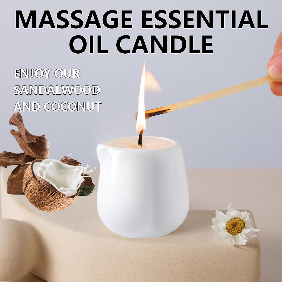 Candela per Massaggi Naturale  - Coconut Wax Flake recensione e prezzo