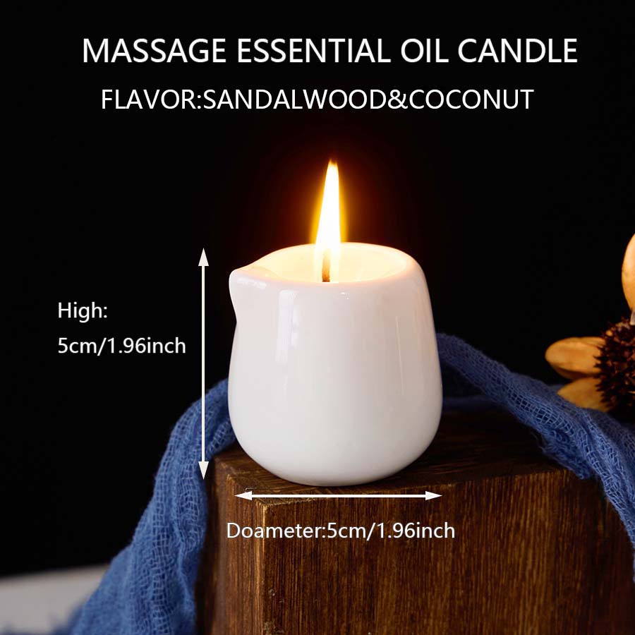 Candela per Massaggi Naturale  - Coconut Wax Flake recensione e prezzo