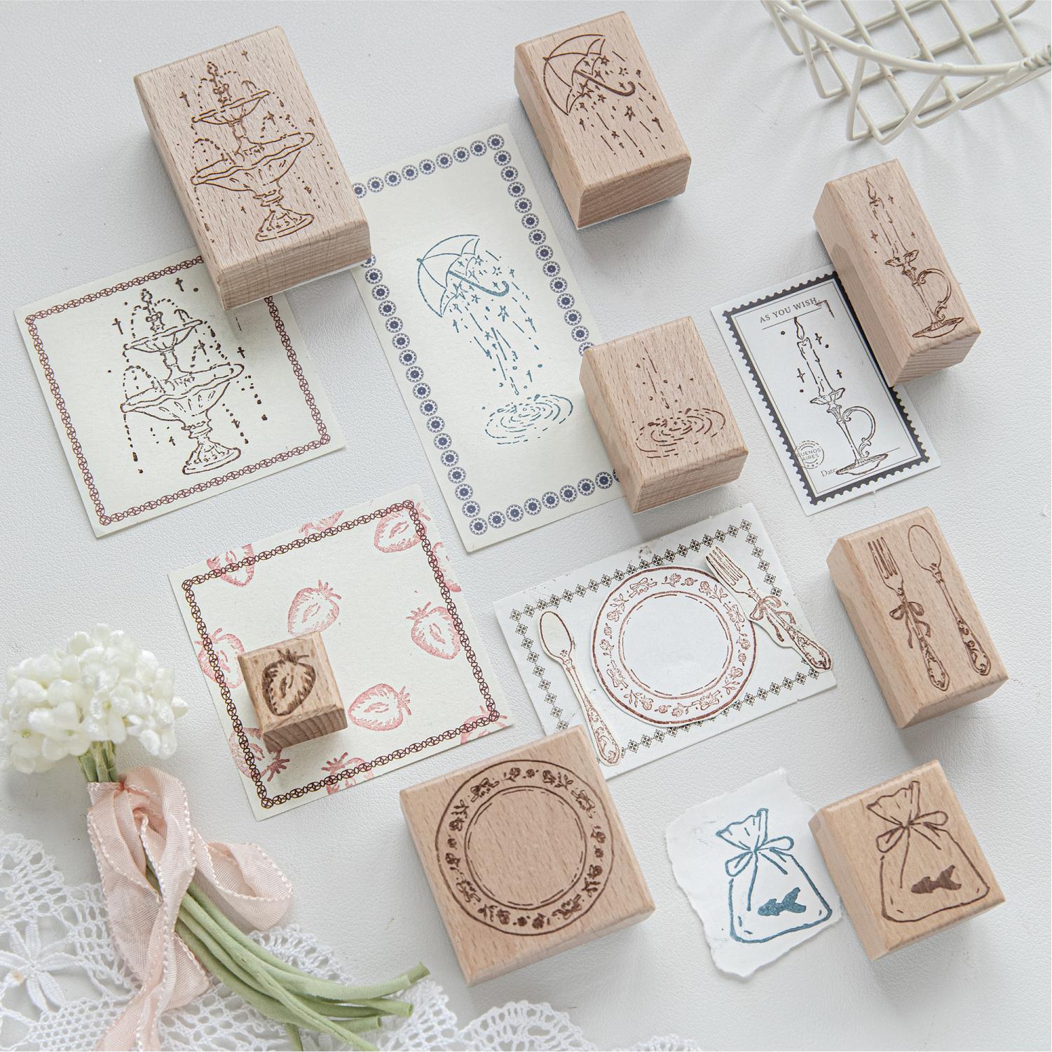 Timbro in legno con design a c - Candle Making Products recensione e prezzo
