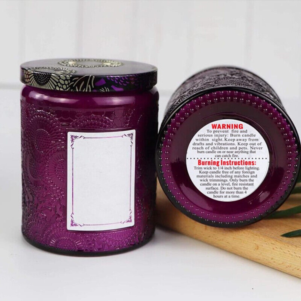 Etichette Adesive per Contenit - Candle Warning Label recensione e prezzo
